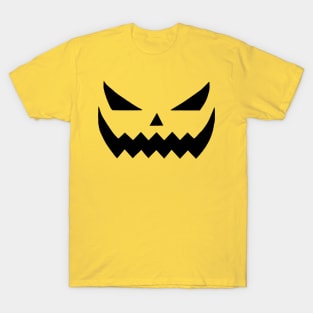 Jack-O-Lantern Halloween Pumpkin Face T-Shirt